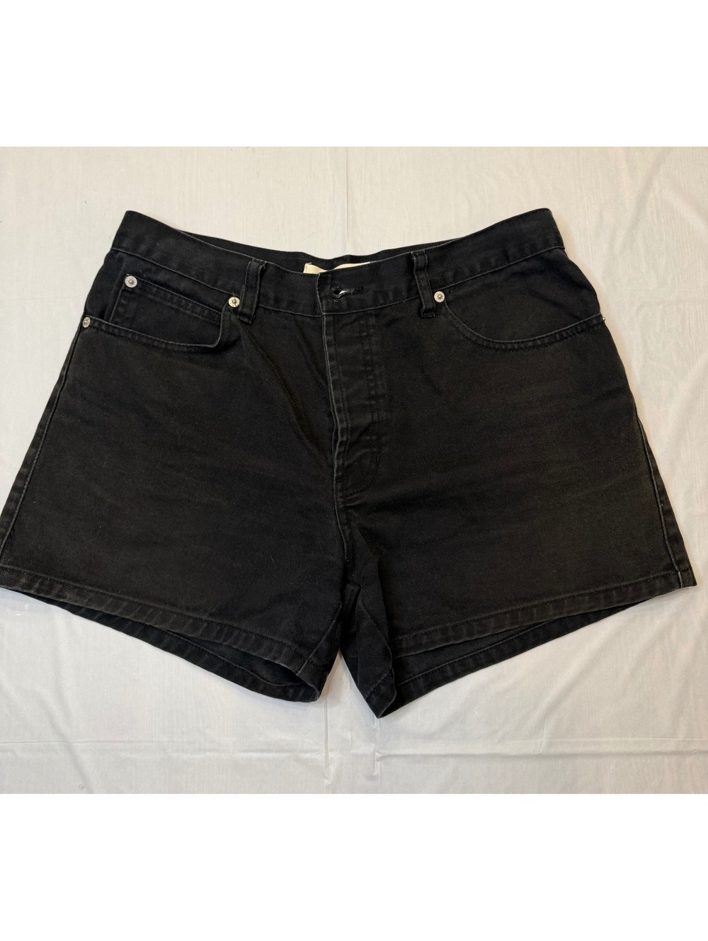 Gap 1990s Vintage Black GapJeans High Rise Denim Shorts